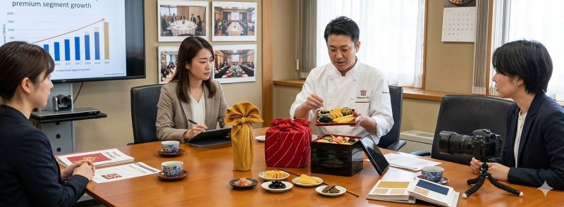 風呂敷で差別化検討